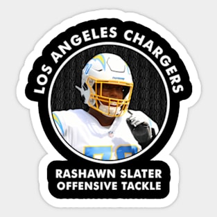 Rashawn Slater - Ot - Los Angeles Chargers Sticker